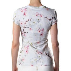 TED BAKER MILLIS ORIENTAL BLOSSOM WOMEN'S FITTED TEE
